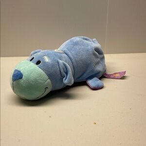 10" Flip A Zoo Ewa Elephant Azury Puppy Dog 2-n-1 Flip Plush Stuffed Animal